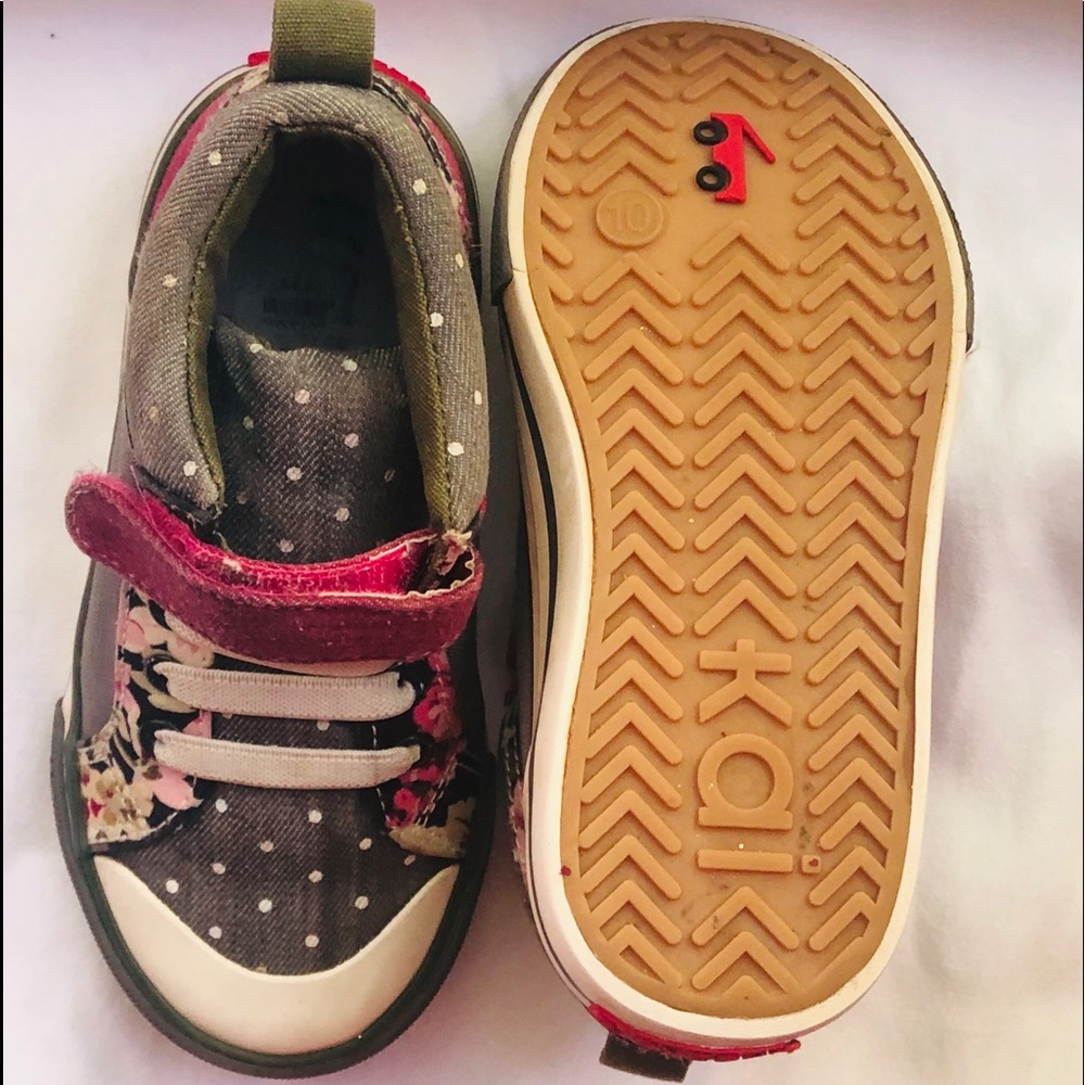 See Kai Run hightop sneakers, toddler girl size 10